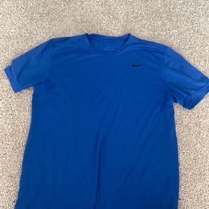 Men’s blue Nike athletic shirt